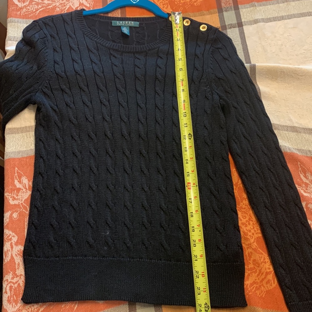 Lauren by Ralph’s Lauren cable knit sweater ASO Kate Middleton - Picture 6 of 7
